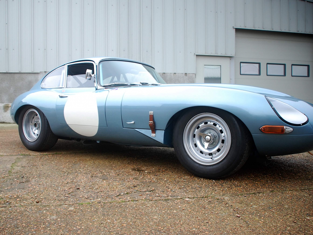 Jaguar E-Type classic car Semi Lightweight Competition Car