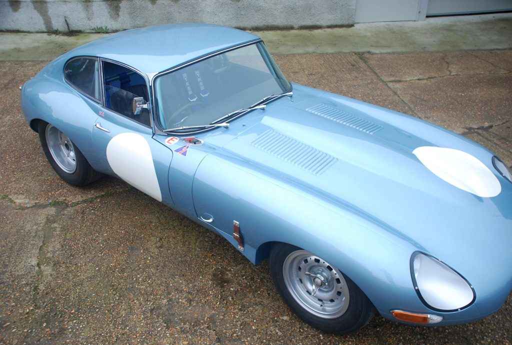 Jaguar E-Type classic car Semi Lightweight Competition Car